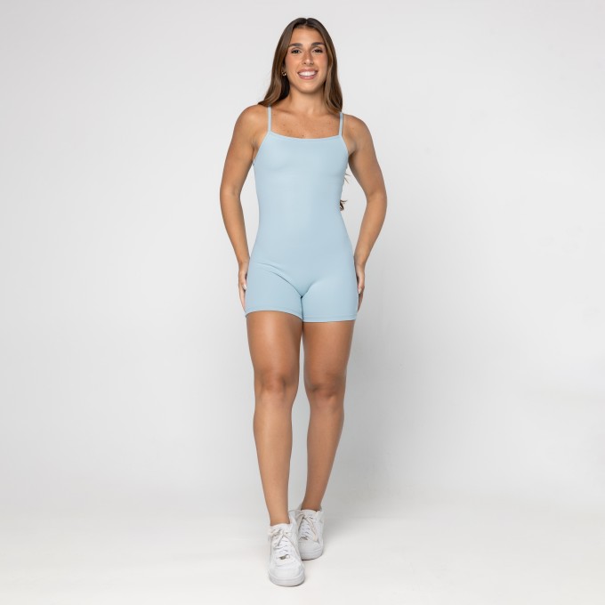 Macaquinho Smile Blue Haze