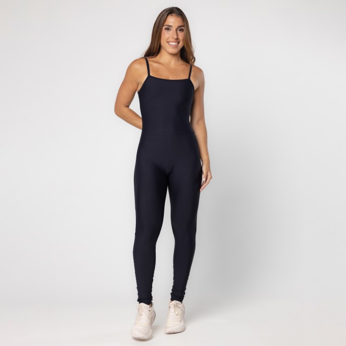 Macacão Smile Preto