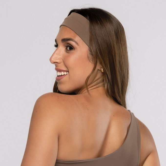 Faixa De Cabelo Castanho