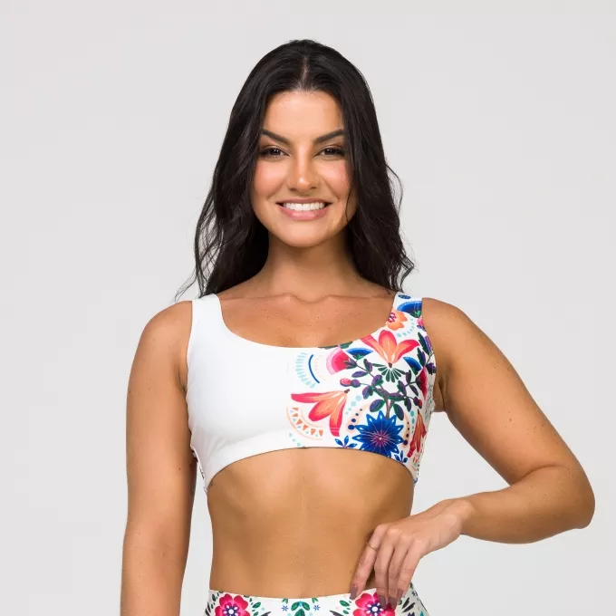 Top 2 em 1 Estampa Boho