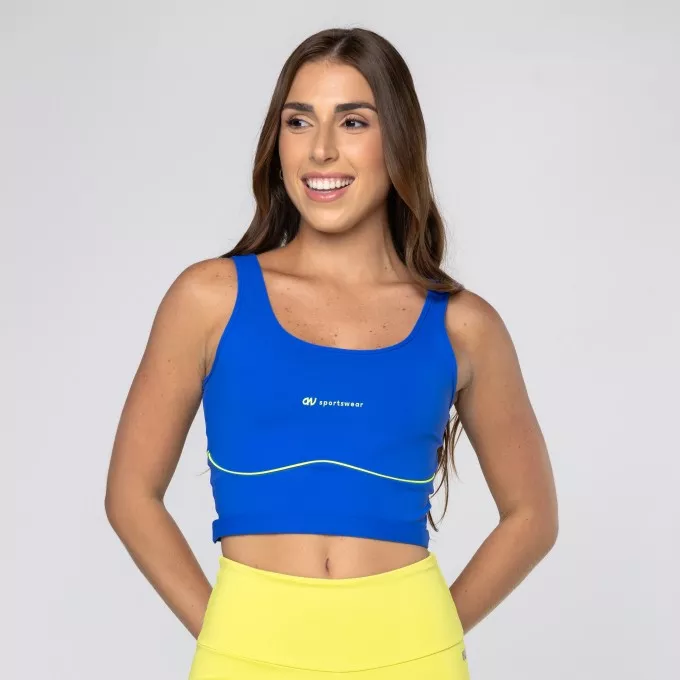 Top Azul Disco