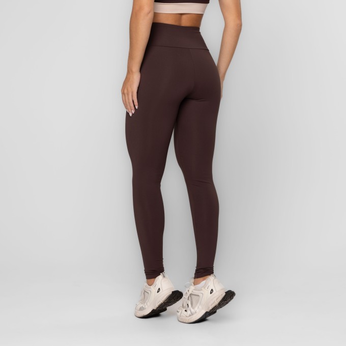 Legging Poliamida Básica Coffee / Marrom