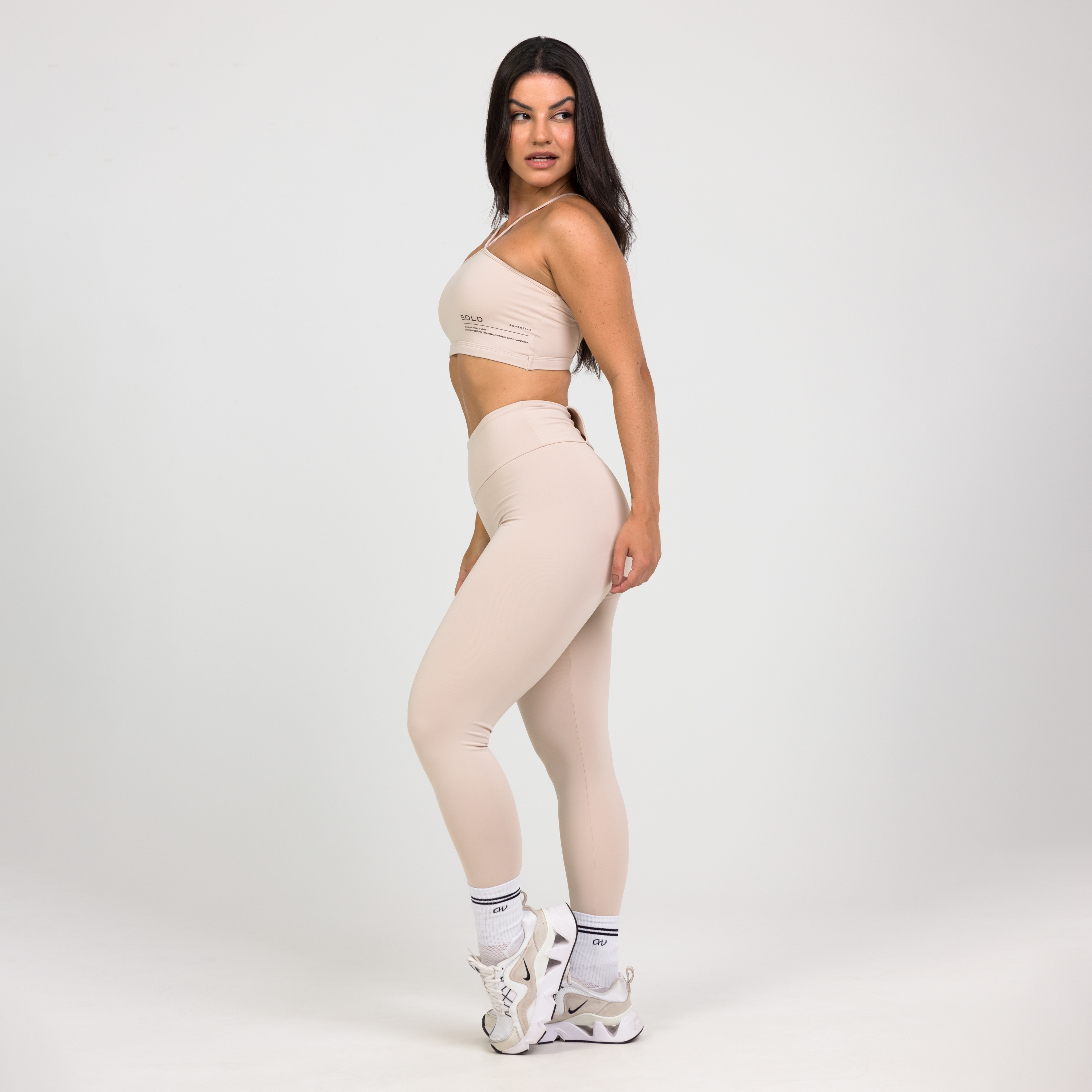 Calça Legging Preta Com Elástico Have Fun - Avvi