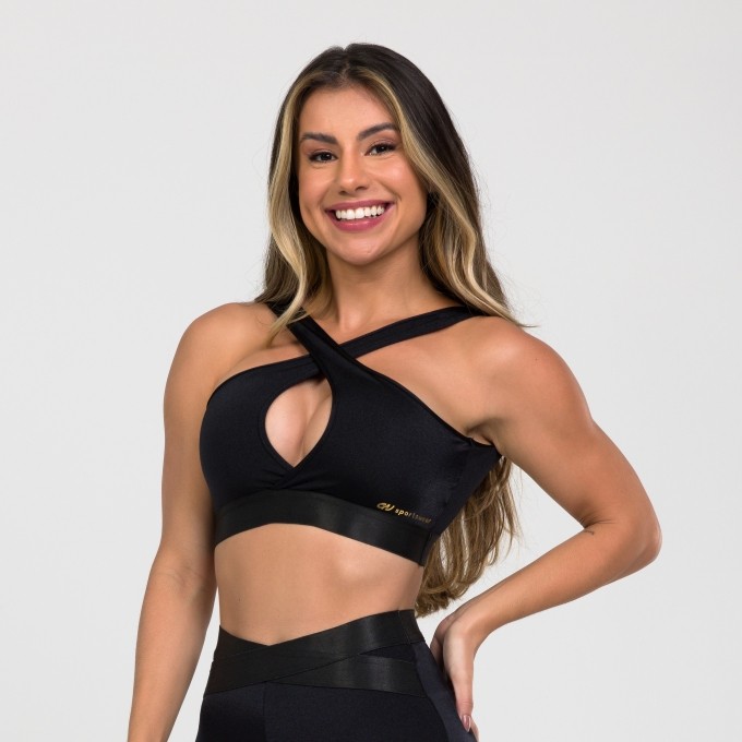 Top Fearless Preto