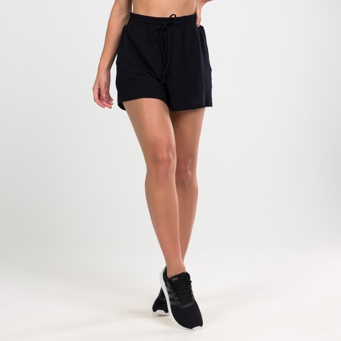 Short Moletinho Preto