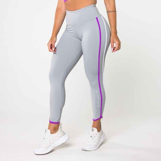 Calça Legging Cinza Feeling