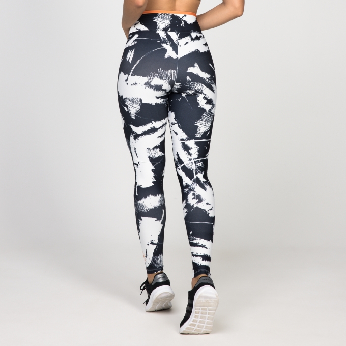 Legging Básica Estampa Pincelada