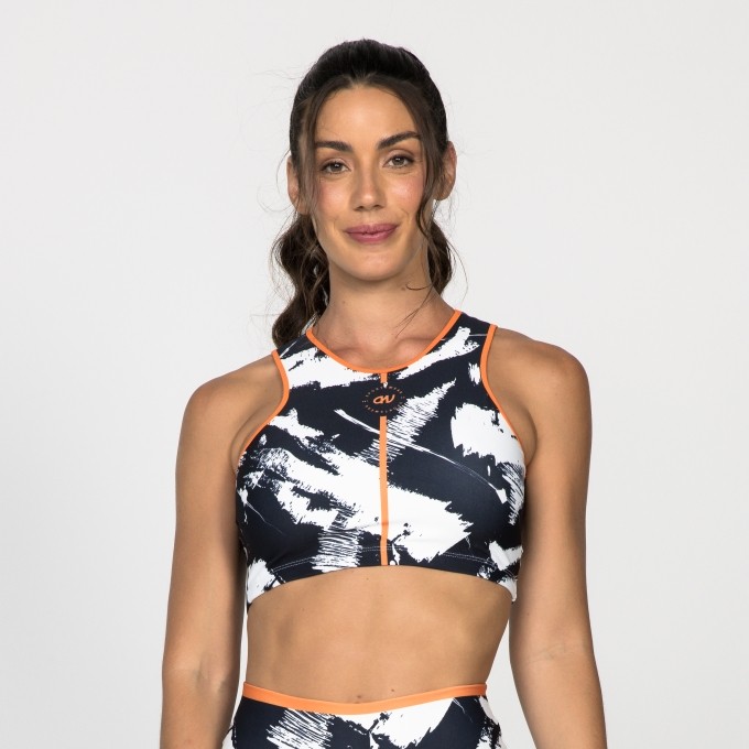 Top Estampado Pincelada