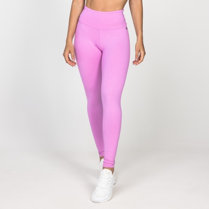 Legging Poliamida Básica Lilás Candy