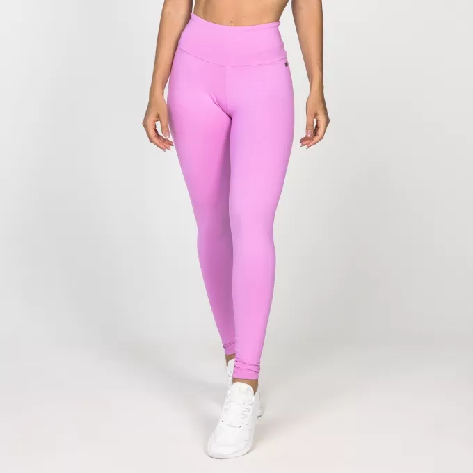 Legging Poliamida Básica Lilás Candy