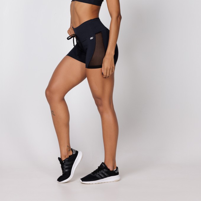 SHORT TREND NEON PRETO