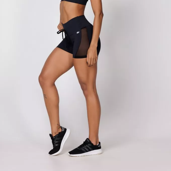 SHORT TREND NEON PRETO