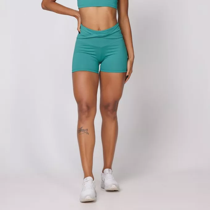 SHORT TWIST CHÁ VERDE