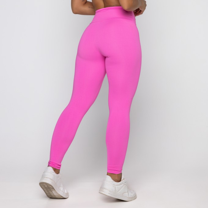 Calça Legging Básica Rosa