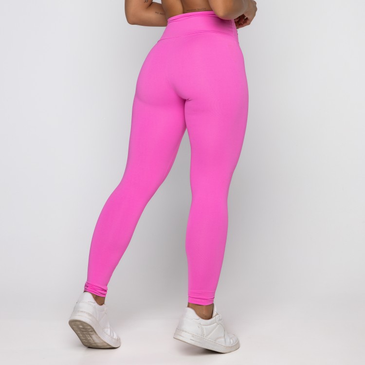 Calça Legging Básica Rosa