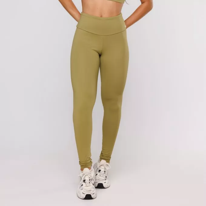 LEGGING POLIAMIDA BÁSICA PISTACHE