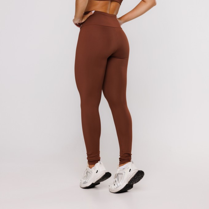LEGGING POLIAMIDA BÁSICA CAPUCCINO