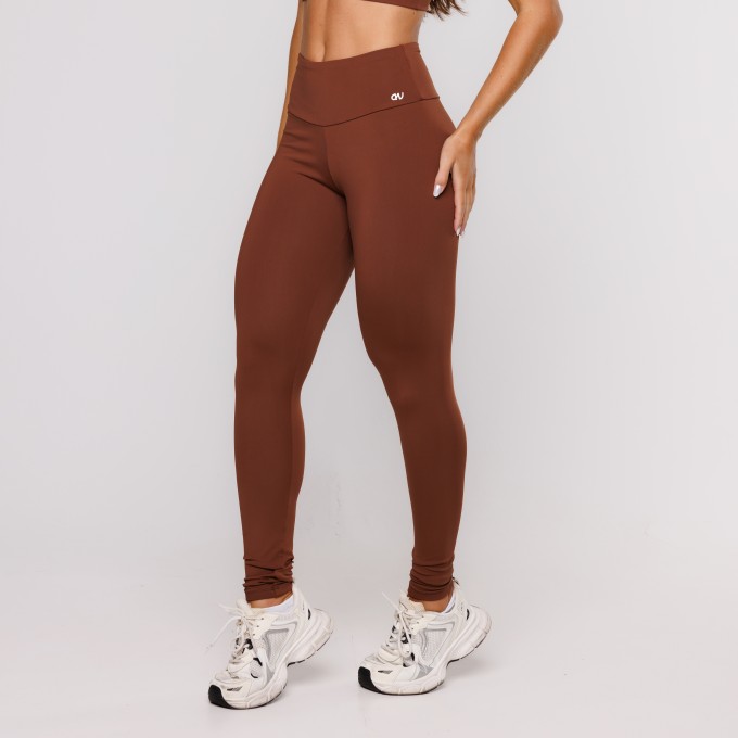 LEGGING POLIAMIDA BÁSICA CAPUCCINO