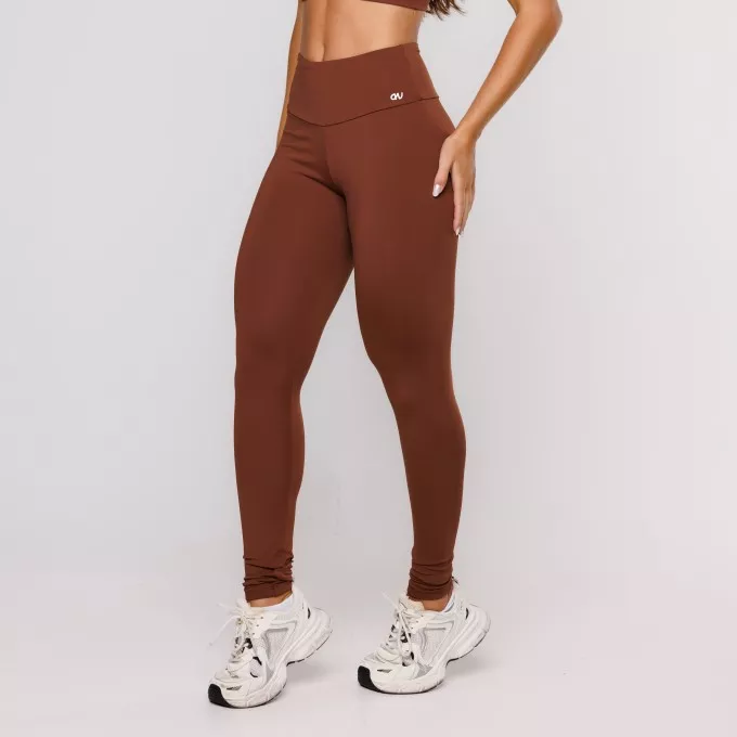 LEGGING POLIAMIDA BÁSICA CAPUCCINO