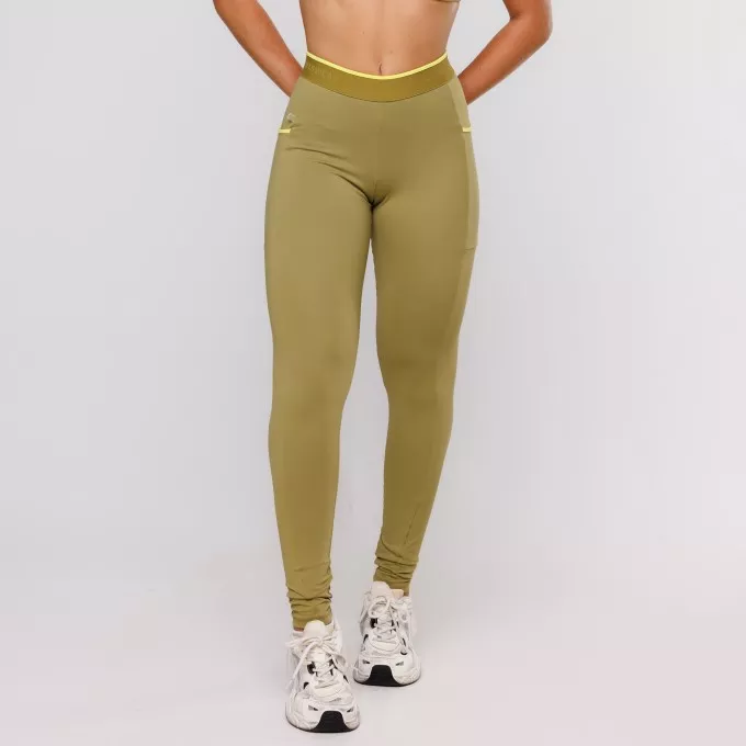 LEGGING CURVES PISTACHE