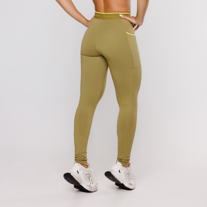 LEGGING CURVES PISTACHE