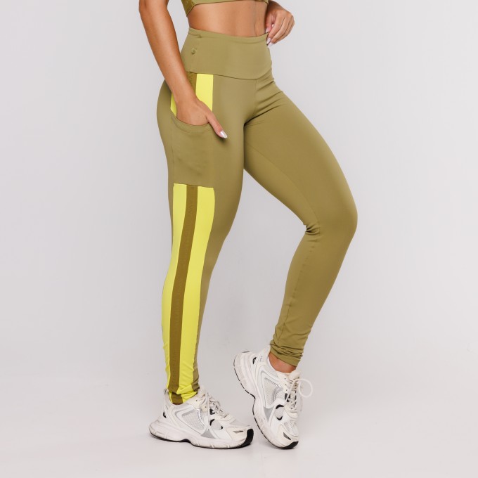 LEGGING STAR PISTACHE