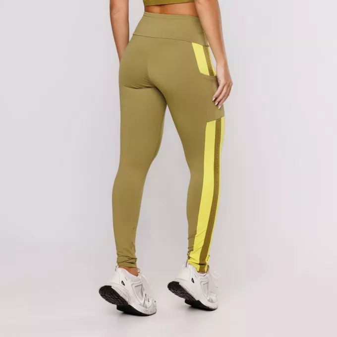 LEGGING STAR PISTACHE