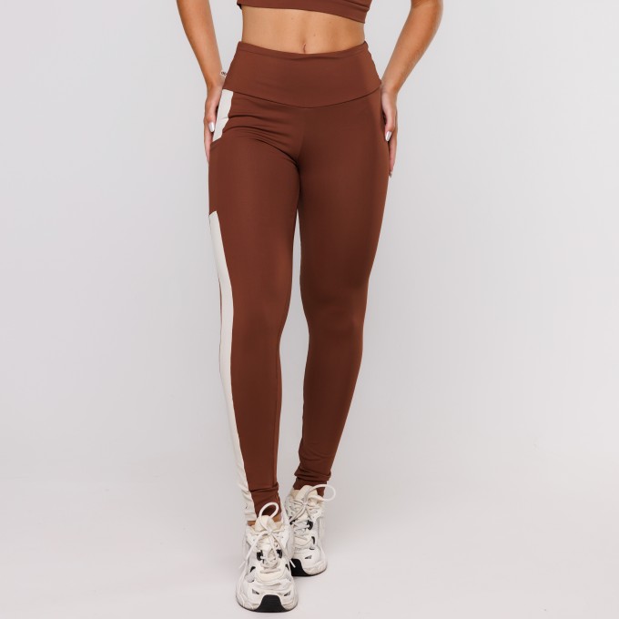 LEGGING STAR CAPUCCINO