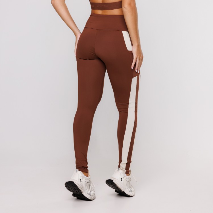 LEGGING STAR CAPUCCINO