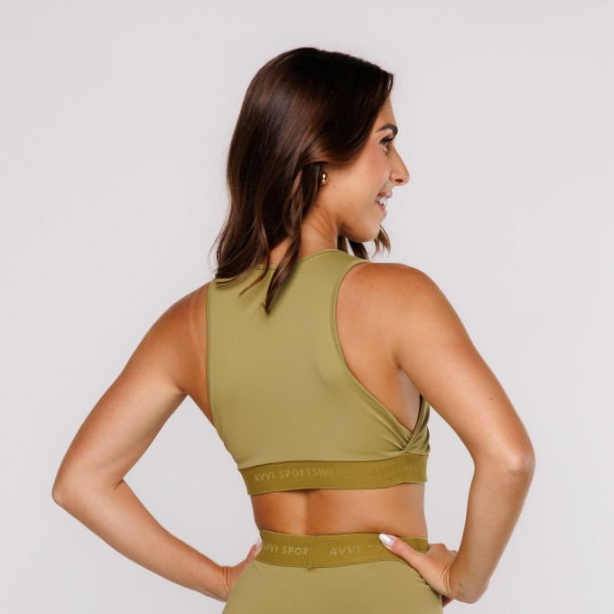 TOP SIDE B PISTACHE