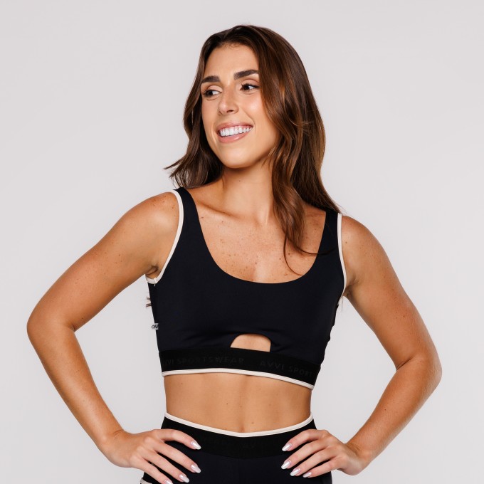 TOP CURVES PRETO