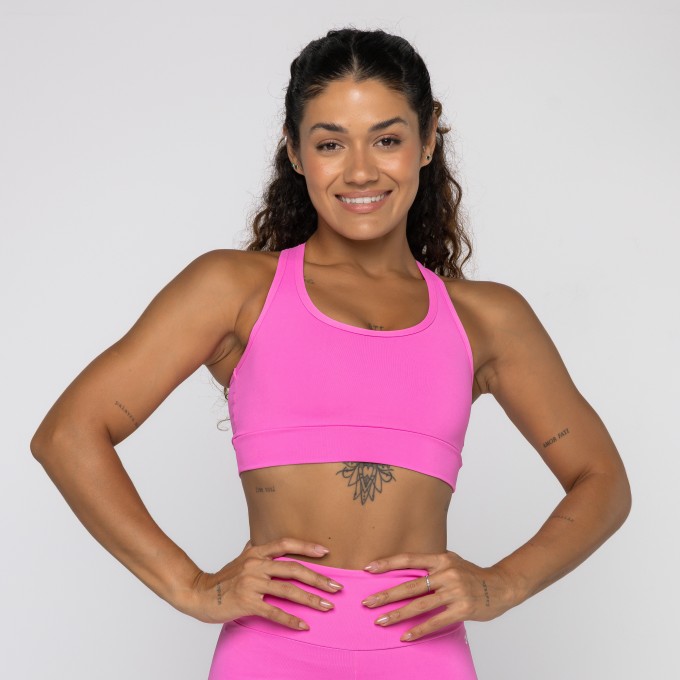 Top Básico Nadador Pink