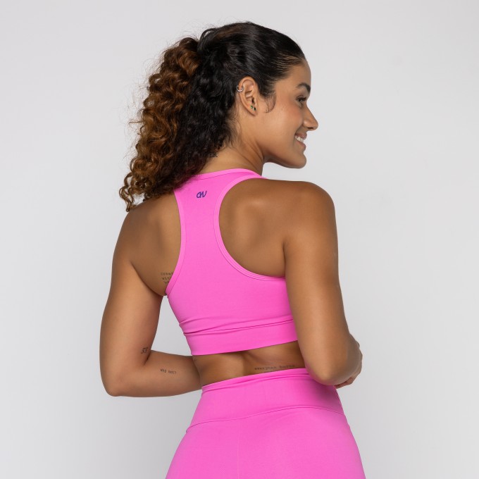 Top Básico Nadador Pink