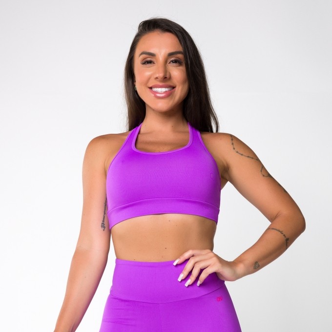 Top Básico Nadador Lilus