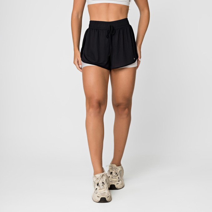 Short Butterfly Preto